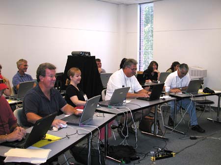 Preconference Hands-On Participants
Caifson Russell, Luis Lloréns, Paul Knapp, Eric Kelley, Brenda Hitchcock, Theresa Blomgren, and others
